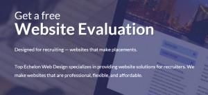 Top Echelon's FREE website evaluation page