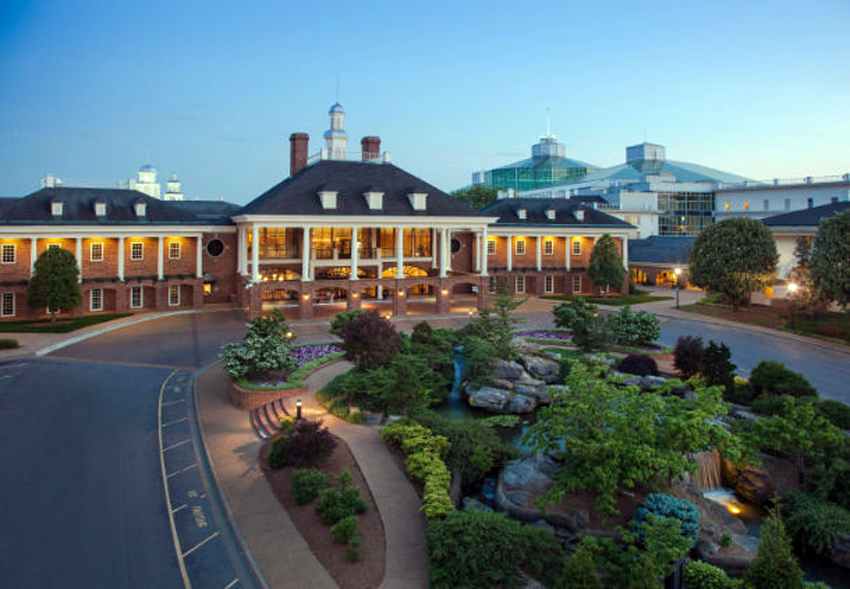 The Gaylord Opryland in Nashville
