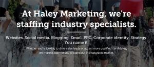 Haley Marketing: Top Echelon's web development partner